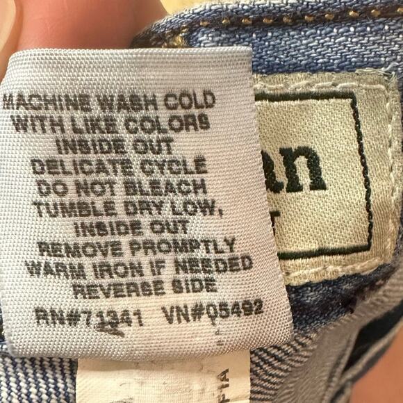 L.L. Bean 90s Vintage Natural Fit Wide Leg Mom Jeans Medium Wash Size 18 M/T - Picture 5 of 5